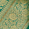 Emerald Green Bel Buti Patterned Saree